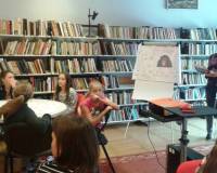 Lekcja biblioteczna w Bibliotece Publicznej