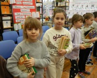Pasowanie na czytelnika Biblioteki Szkolnej - klasa 1c