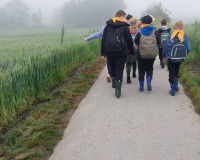 Pierwszy dzień biwaku w Broniszowie