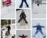 Weekendowe  zabawy na na śniegu 1c