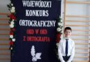 Jakub Wilk laureatem konkursu ortograficznego