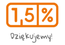 Podziękowanie za przekazanie 1,5% podatku