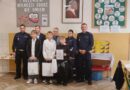 Drużyna klas 5 z 4. miejscem w powiecie w XVII edycji konkursu „Bezpieczeństwo na piątkę!”