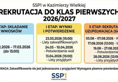 Wielkie odliczanie w „Jedynce”! Rusza rekrutacja 2026/2027!
