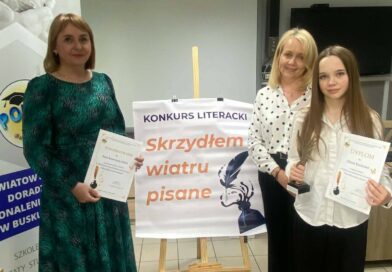 Oliwia Kwiecień (7a) laureatką konkursu literackiego